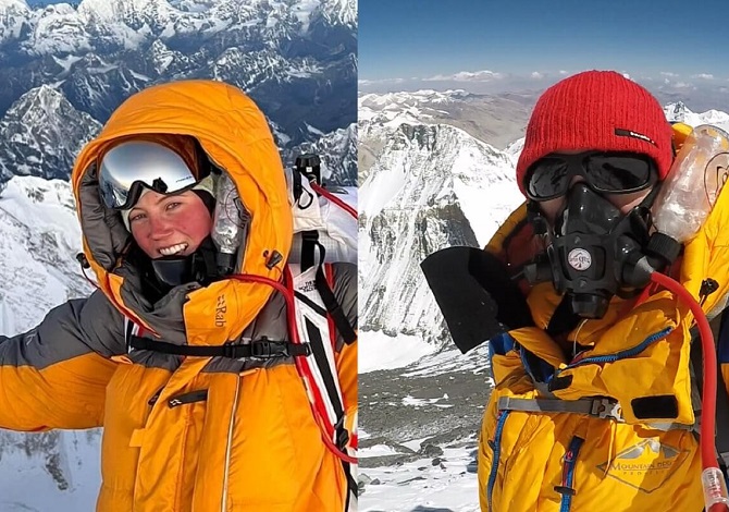Two Top Women Atop Everest