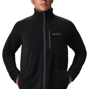 Columbia Men\'s Fast Trek™ Zip Full II Jacket Fleece Black