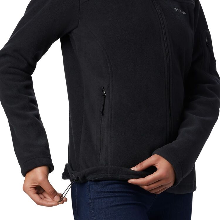 Columbia Women\'s Fast II Trek™ Zip Full Black Jacket Fleece