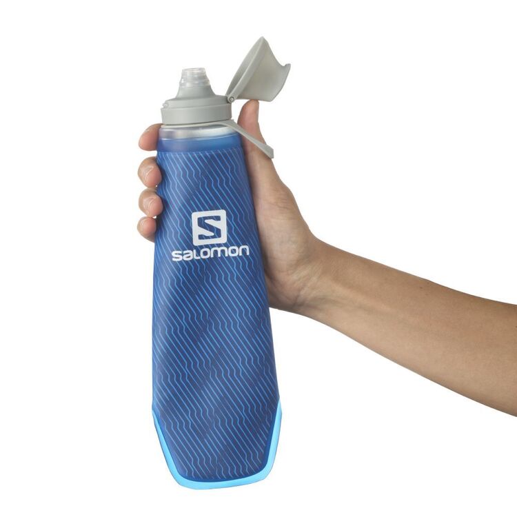 Salomon - Soft Flask Insulated 42 - Gourde - Clear Blue | 400 ml