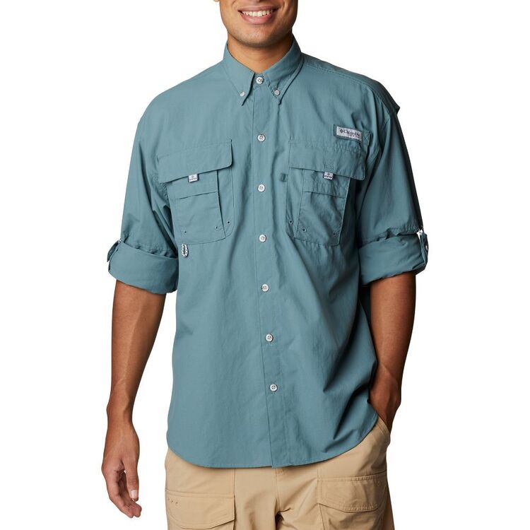 Columbia Bahama II Short Sleeve Shirt - Men's, Fossil / L