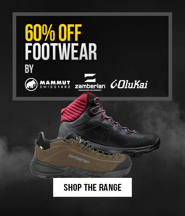 60% Off Footwear By Mammut, Olukai & Zamberlan