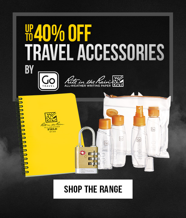 Up To 40% Off Travel Accessories By Go Travel & Rite in the Rain