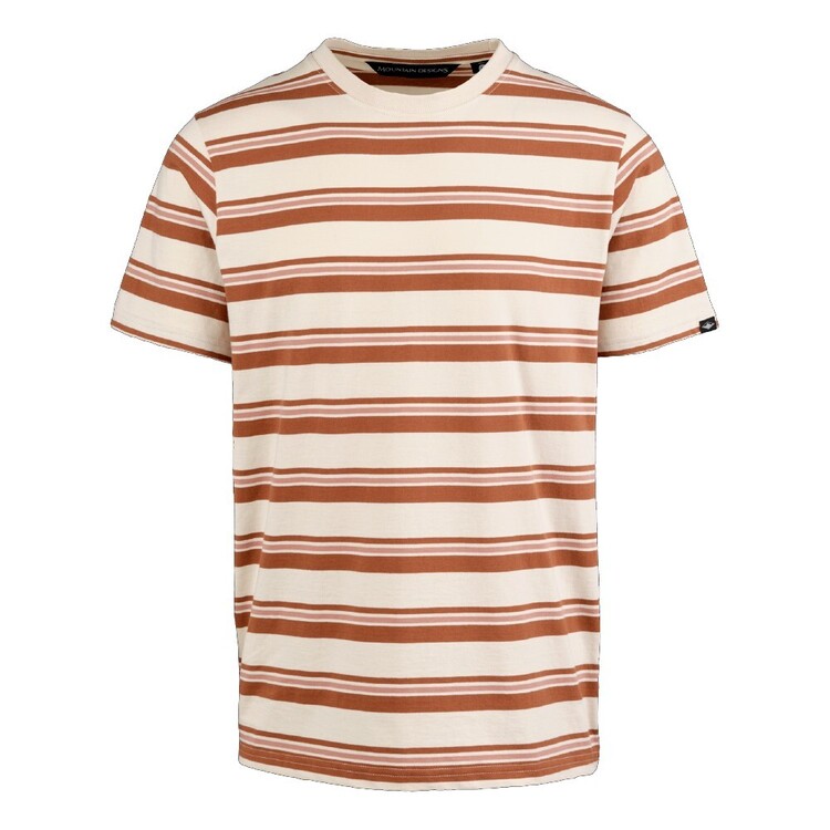 Men's Latitude Tee Mocha & Grey