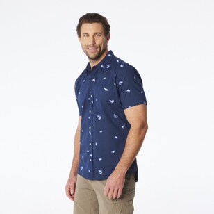 Men's Tonga Short Sleeve Shirt Blue