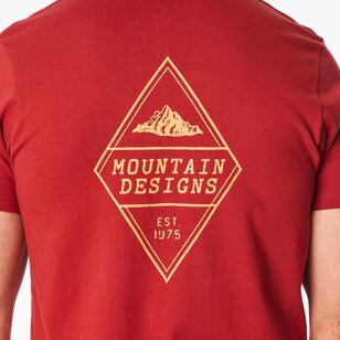 Mountain Designs Men's Rosewood Heritage Short Sleeve Rosewood