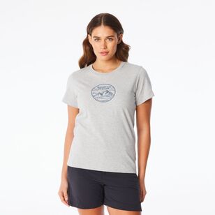 Mountain Designs Women's Grey Marle Australus Short Sleeve Grey Marle