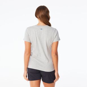 Mountain Designs Women's Grey Marle Australus Short Sleeve Grey Marle