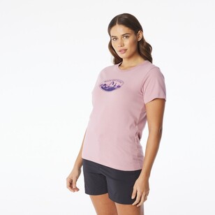 Mountain Designs Women's Mauve Australus Short Sleeve Mauve