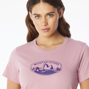 Mountain Designs Women's Mauve Australus Short Sleeve Mauve