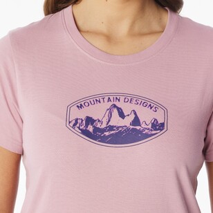 Mountain Designs Women's Mauve Australus Short Sleeve Mauve