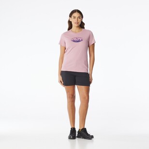 Mountain Designs Women's Mauve Australus Short Sleeve Mauve